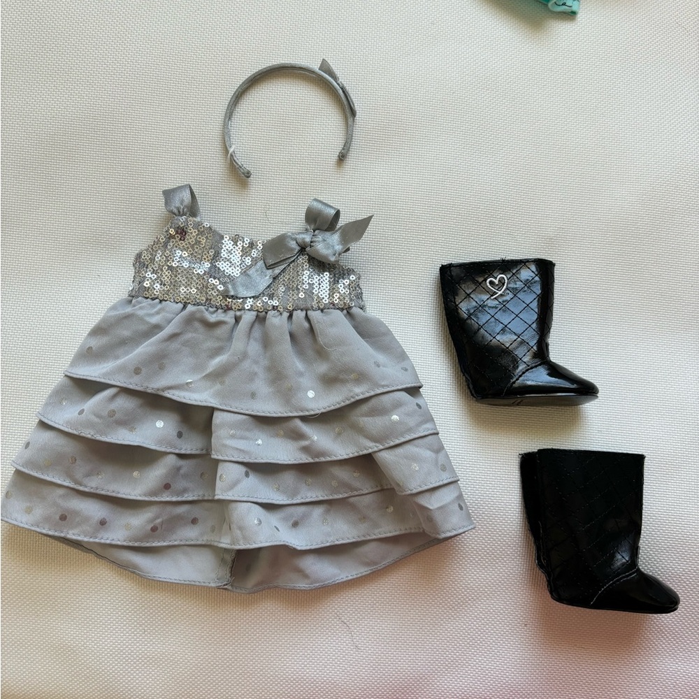 American girl doll holiday outfit
